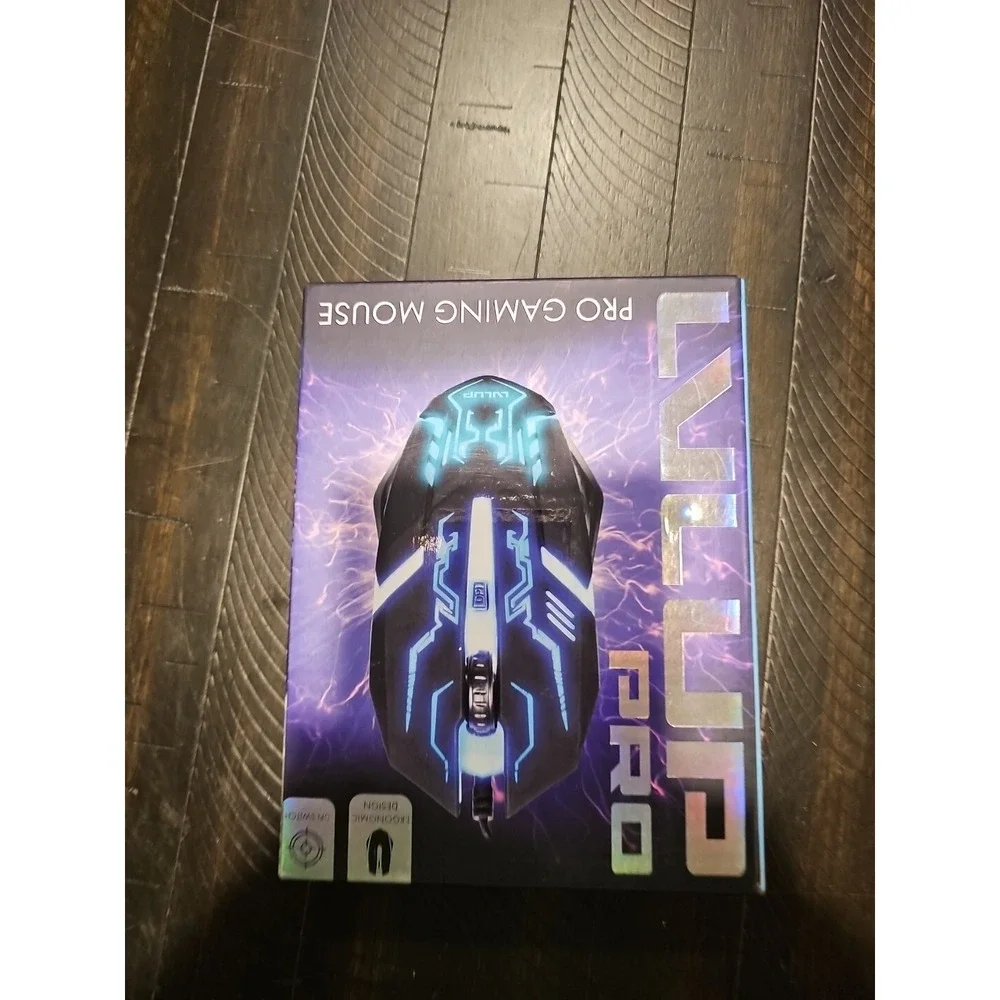 Vivitar LVLUP Pro Gaming‎ Mouse Ergonomic Design Adjustable DPI New SEALED
